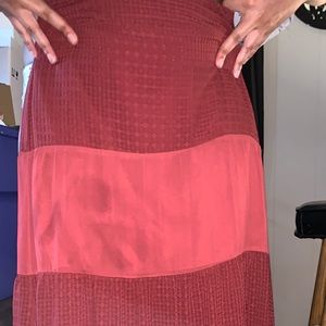 BCNG generation maxi skirt w/ knee high lining